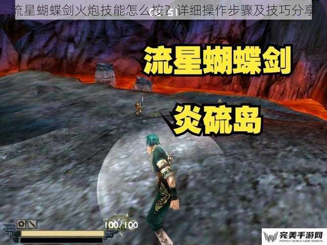 流星蝴蝶剑火炮技能怎么按？详细操作步骤及技巧分享